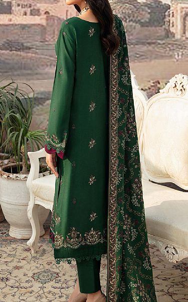 Ramsha Everglade Karandi Suit | Pakistani Winter Dresses- Image 2