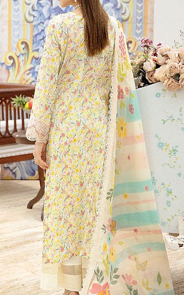 Ramsha Lime Green Lawn Suit | Pakistani Lawn Dress in USA- Image 2