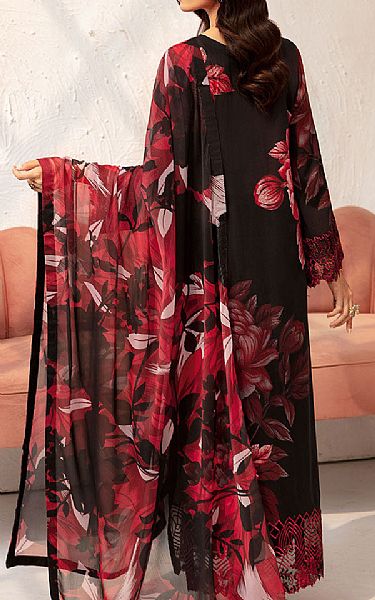 Ramsha Dark Brown Lawn Suit | Pakistani Lawn Dress in USA- Image 2
