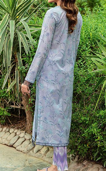 Ramsha Cadet Blue Lawn Suit | Pakistani Lawn Dress in USA- Image 2