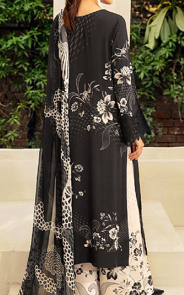 Ramsha Black Viscose Suit | Pakistani Winter Dresses in USA- Image 2