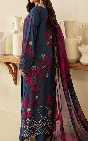 Ramsha Pickled Bluewood Viscose Suit | Pakistani Winter Dresses in USA- Image 2