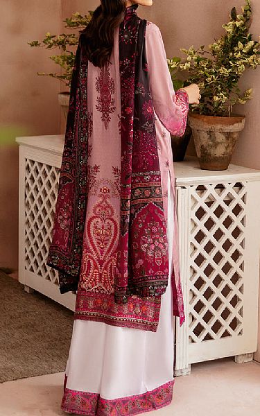 Ramsha Rose Pink Viscose Suit | Pakistani Winter Dresses in USA- Image 2