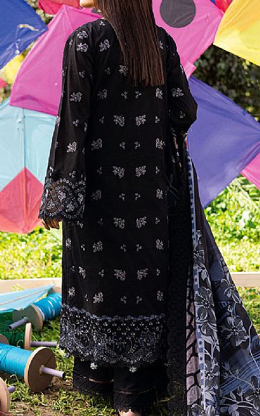 Ramsha Black Lawn Suit | Pakistani Lawn Dress in USA- Image 2