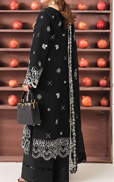 Ramsha Black Lawn Suit | Pakistani Lawn Dress in USA- Image 2
