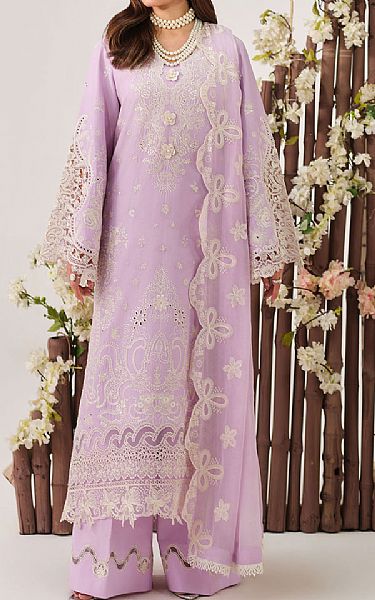 Ramsha Lilac Lawn Suit | Pakistani Lawn Dress in USA- Image 1