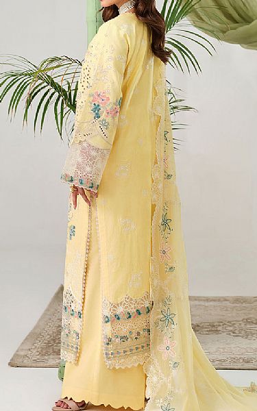 Ramsha Yellow Lawn Suit | Pakistani Lawn Dress in USA- Image 2