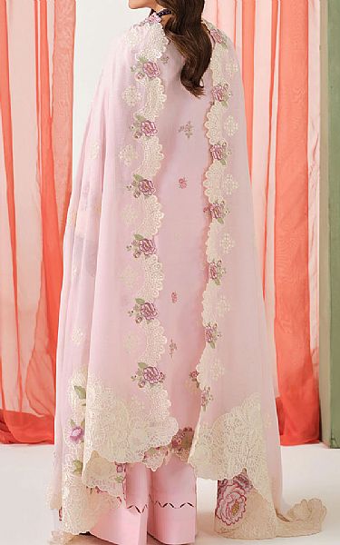 Ramsha Pink Lawn Suit | Pakistani Lawn Dress in USA- Image 2