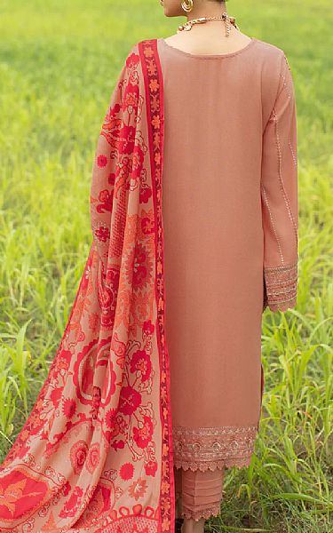 Ramsha Tea Pink Karandi Suit | Pakistani Dresses in USA- Image 2