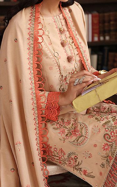 Rang Rasiya Ivory Karandi Suit | Pakistani Winter Dresses- Image 2