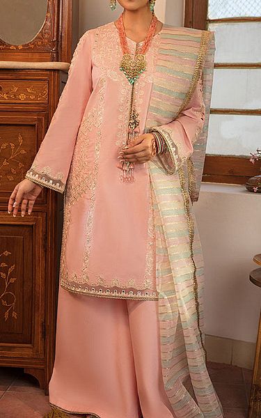 Rang Rasiya Tea Pink Lawn Suit | Pakistani Lawn Suits- Image 1