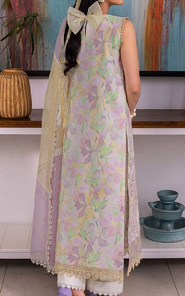 Rang Rasiya Lilac/Yellow Lawn Suit | Pakistani Lawn Dress in USA- Image 2