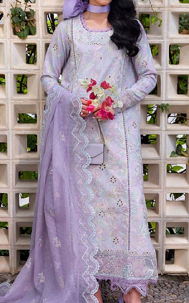 Rang Rasiya Lilac Lawn Suit | Pakistani Lawn Dress in USA- Image 1