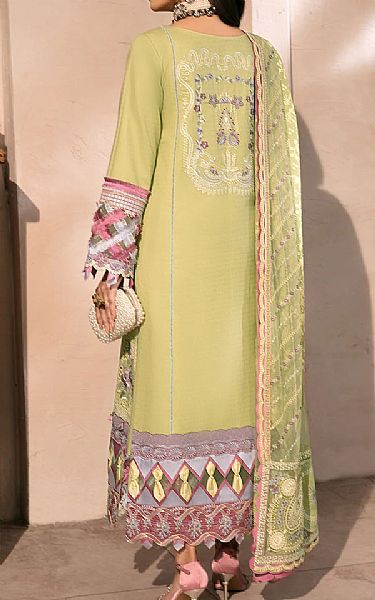 Rang Rasiya Lime Green Lawn Suit | Pakistani Dresses in USA- Image 2