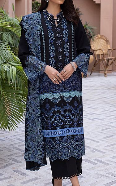 Rang Rasiya Black Karandi Suit | Pakistani Winter Dresses- Image 1