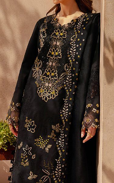 Rang Rasiya Black Lawn Suit | Pakistani Lawn Dress in USA- Image 2