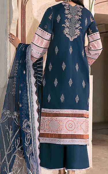 Rang Rasiya Teal Blue Lawn Suit | Pakistani Dresses in USA- Image 2