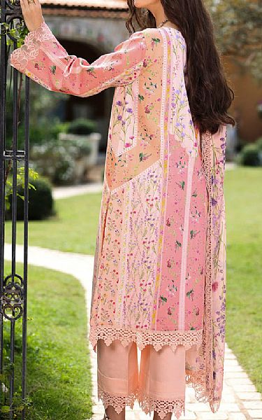 Rang Rasiya Pink/Peach Lawn Suit | Pakistani Lawn Dress in USA- Image 2