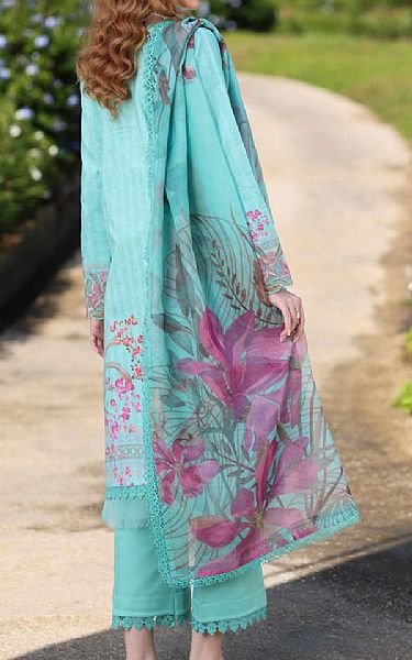 Rang Rasiya Light Blue Lawn Suit | Pakistani Lawn Dress in USA- Image 2