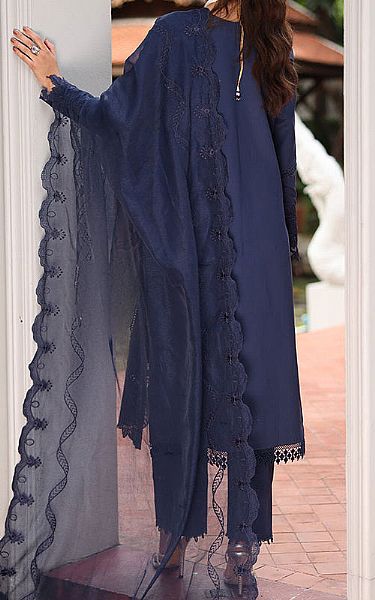 Rang Rasiya Oxford Blues Lawn Suit | Pakistani Lawn Dress in USA- Image 2