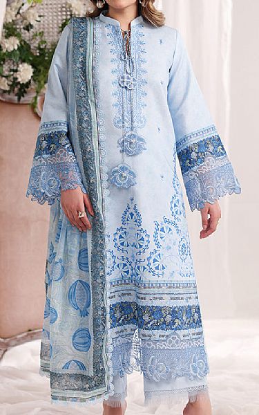 Rang Rasiya Pale Aqua Lawn Suit | Pakistani Lawn Dress in USA- Image 1