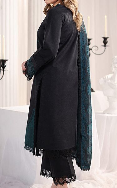 Rang Rasiya Black Lawn Suit | Pakistani Lawn Dress in USA- Image 2