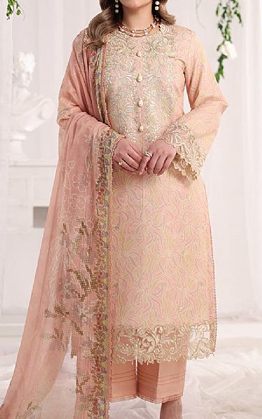 Rang Rasiya Oriental Pink Lawn Suit | Pakistani Lawn Dress in USA- Image 1