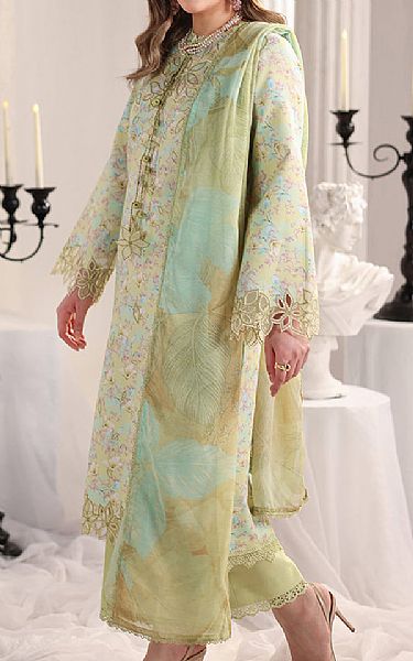 Rang Rasiya Green Mist Lawn Suit | Pakistani Lawn Dress in USA- Image 2