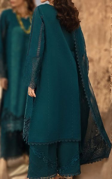 Rang Rasiya Teal Lawn Suit | Pakistani Lawn Dress in USA- Image 2