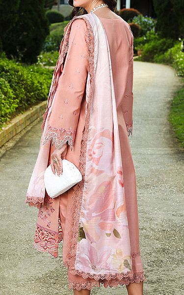Rang Rasiya Tea Pink Lawn Suit | Pakistani Lawn Dress in USA- Image 2