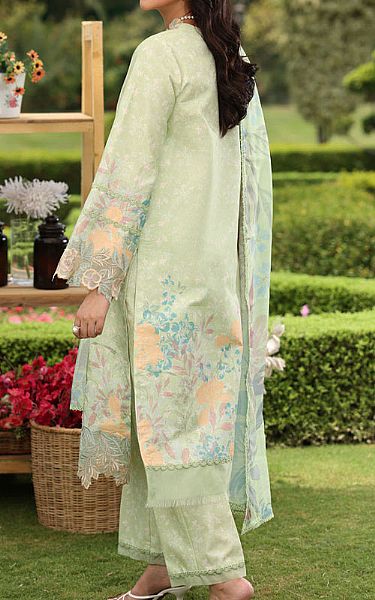 Rang Rasiya Pastel Green Lawn Suit | Pakistani Lawn Dress in USA- Image 2