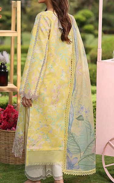 Rang Rasiya Yellow Lawn Suit | Pakistani Lawn Dress in USA- Image 2