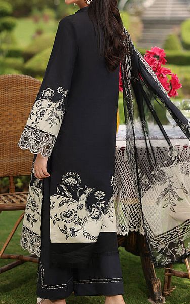 Rang Rasiya Black Lawn Suit | Pakistani Lawn Dress in USA- Image 2