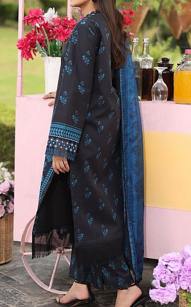 Rang Rasiya Black Lawn Suit | Pakistani Lawn Dress in USA- Image 2