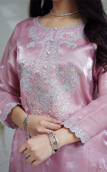 Reeza Silk Edit 2 - Tea Pink | Pakistani Pret Wear Clothing by Reeza- Image 2