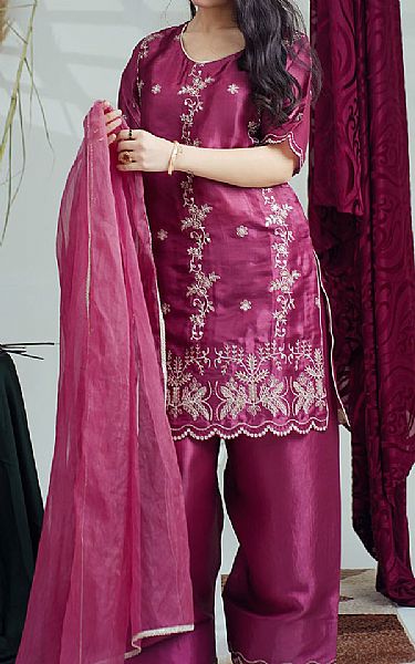 Reeza Silk Edit 3 - Maroon | Pakistani Pret Wear Clothing by Reeza- Image 2