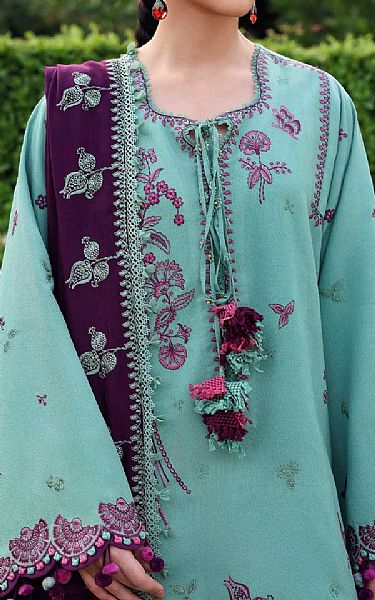 Republic Summer Green Karandi Suit | Pakistani Winter Dresses in USA- Image 2