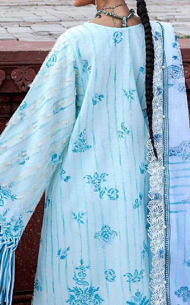 Republic Baby Blue Lawn Suit | Pakistani Lawn Dress in USA- Image 2