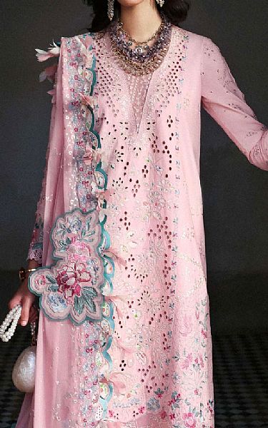 Republic Rose Pink Lawn Suit | Pakistani Lawn Dress in USA- Image 2