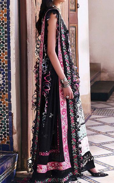 Republic Black Lawn Suit | Pakistani Lawn Dress in USA- Image 2