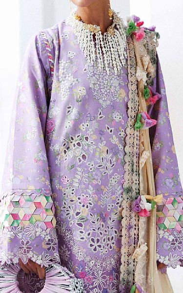 Republic Lavender Lawn Suit | Pakistani Lawn Dress in USA- Image 2