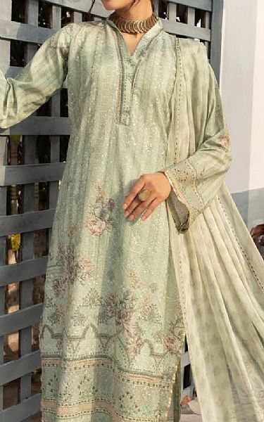 Light Green Karandi Suit | Pakistani Dresses in USA