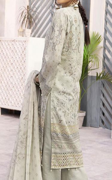 Grey Karandi Suit | Pakistani Dresses in USA