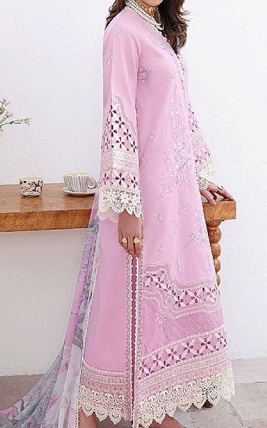 Roheenaz Pink Lawn Suit | Pakistani Lawn Dress in USA- Image 2