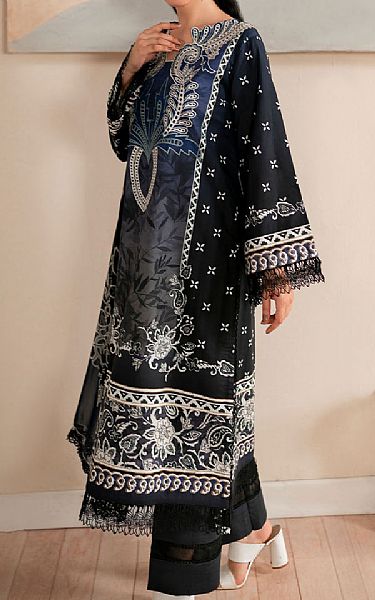 Roheenaz Black Cambric Suit | Pakistani Winter Dresses in USA- Image 1