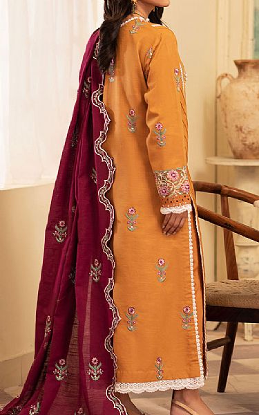 Roheenaz Mustard Khaddar Suit | Pakistani Winter Dresses in USA- Image 2