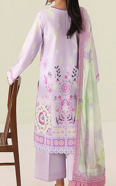 Roheenaz Lilac Lawn Suit | Pakistani Lawn Dress in USA- Image 2