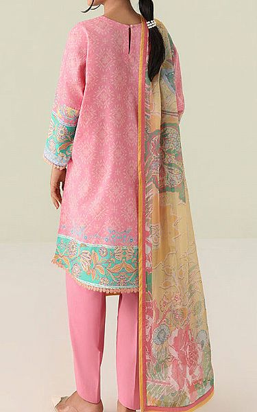 Roheenaz Pink Lawn Suit | Pakistani Lawn Dress in USA- Image 2