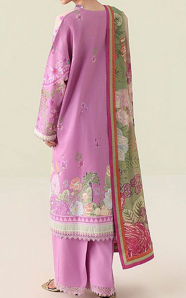 Roheenaz Lavender Lawn Suit | Pakistani Lawn Dress in USA- Image 2