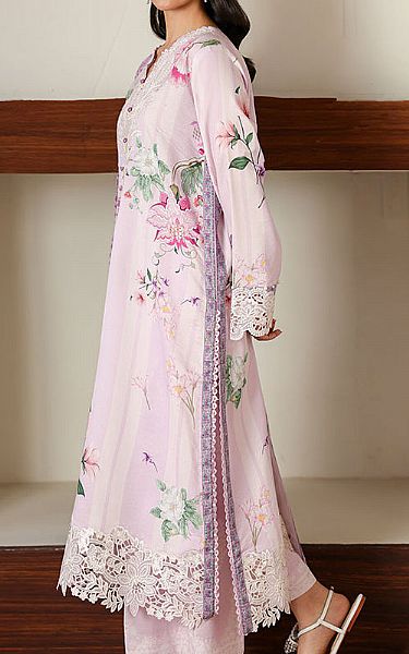 Roheenaz Lilac Lawn Suit | Pakistani Lawn Dress in USA- Image 2